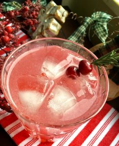 Festive Cranberry Margaritas